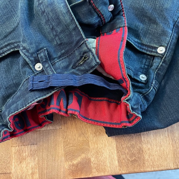 Boy’s 514 Adjustable Waist size 14 reg Levi Strauss Jeans - Picture 3 of 6